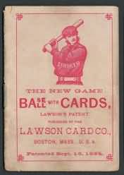 1884 Lawsons Card Game